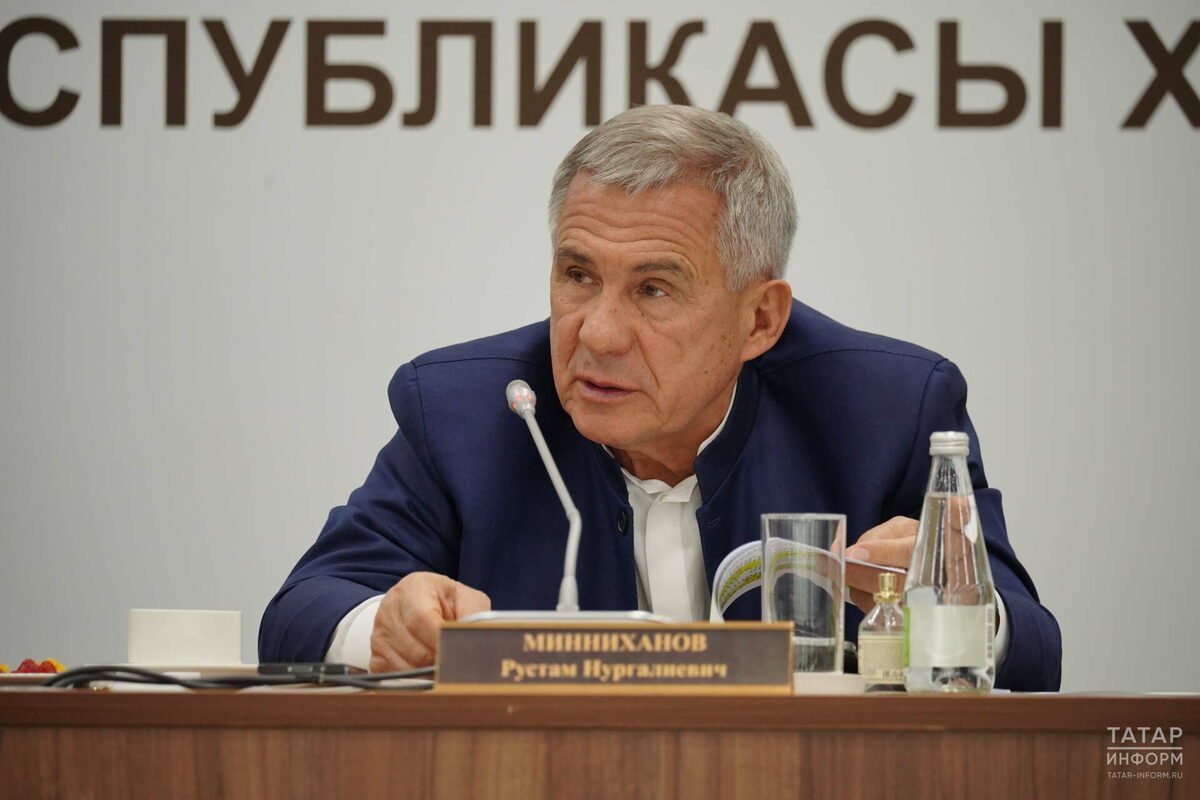 Раис Татарстана Рустам МиннихановФото: © Владимир Васильев / «Татар-информ»