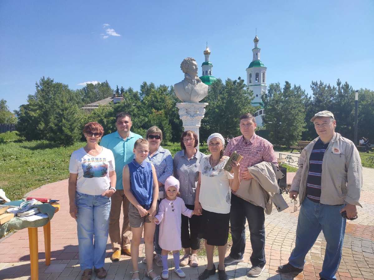 "Пушкинский день" в Таре 6.06.2021 года.