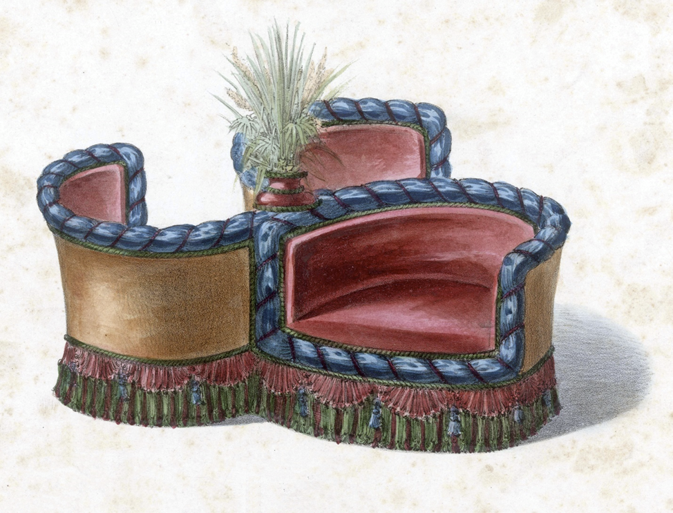 Конфидант из трех кресел