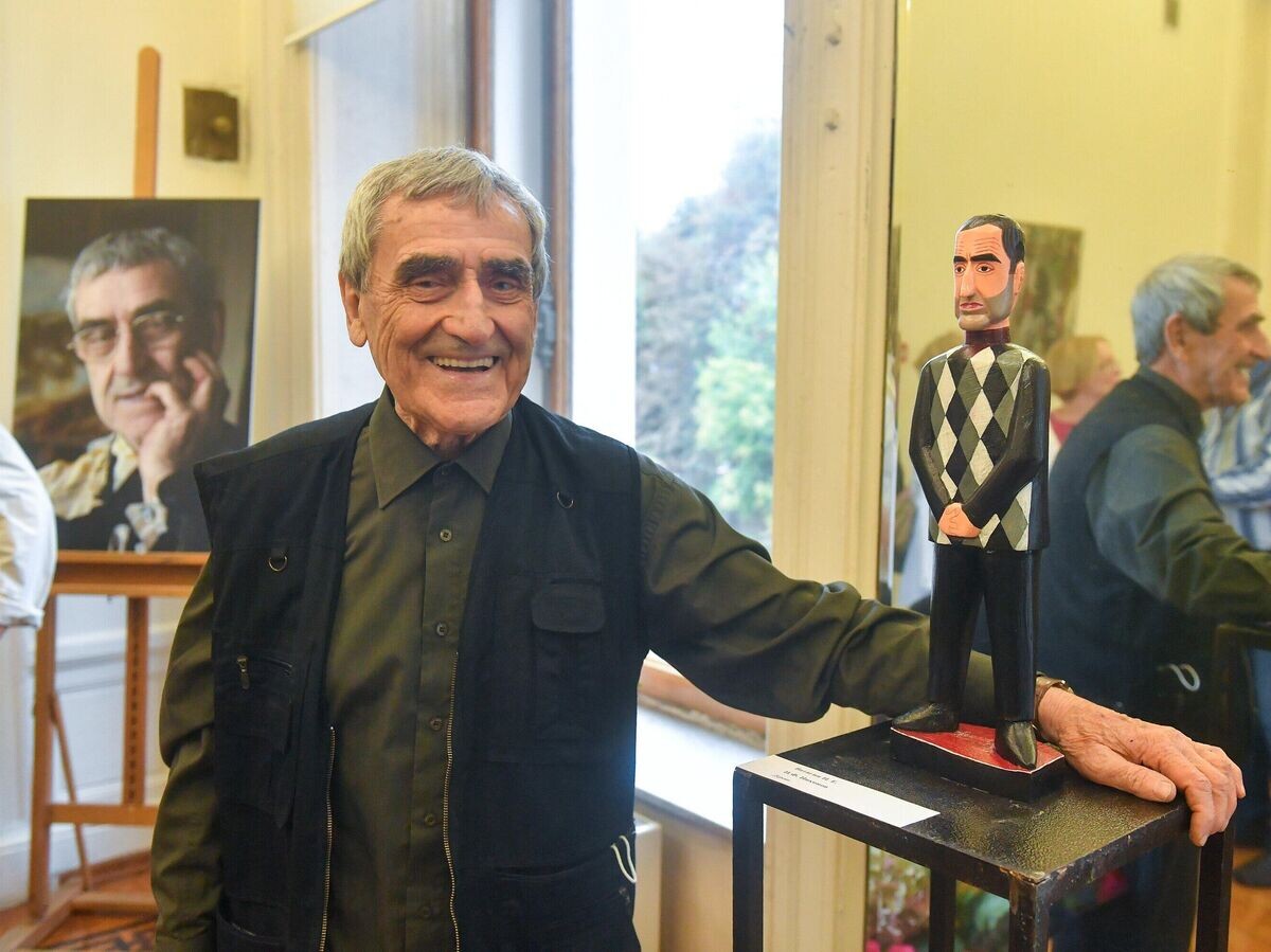    Живописец, график, народный художник РФ Павел Никонов© АГН "Москва" / Сергей Киселев