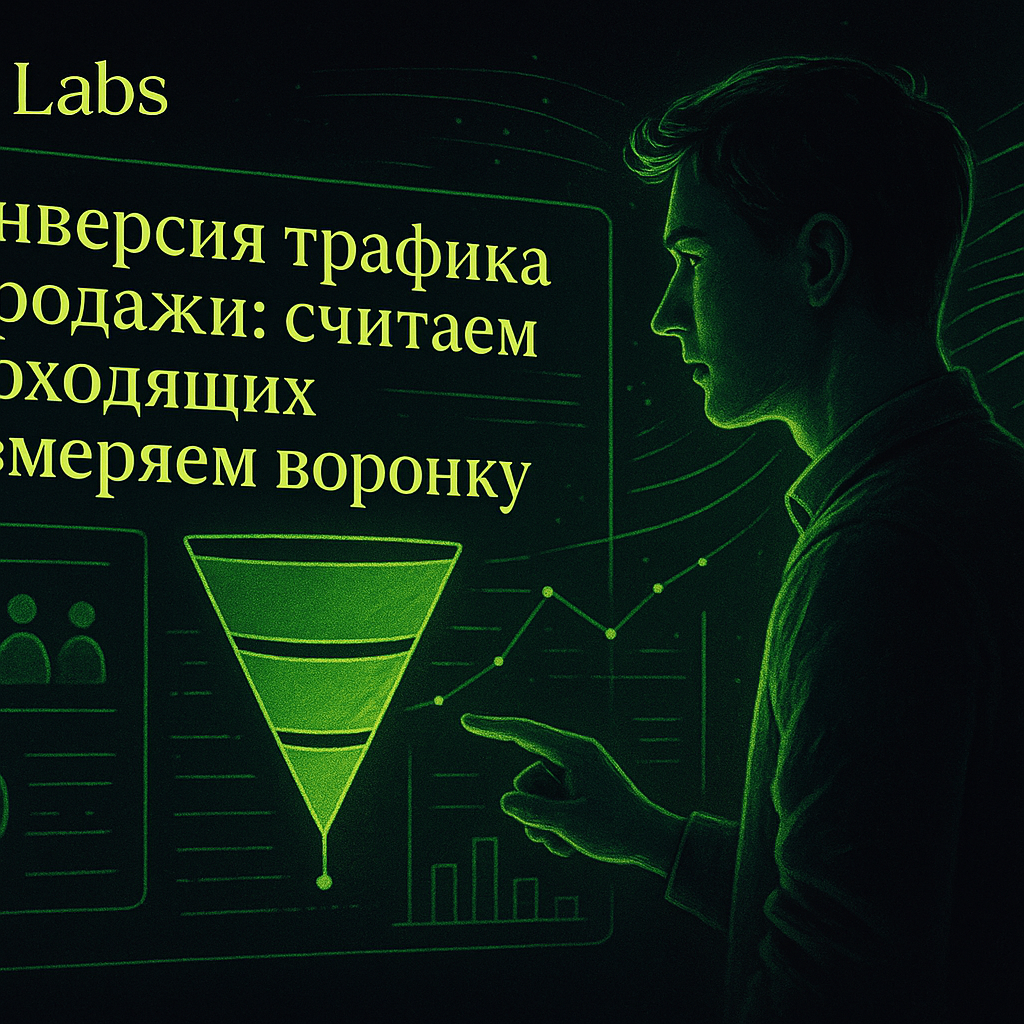    Как измерить воронку продаж и конверсию трафика просто и без стресса