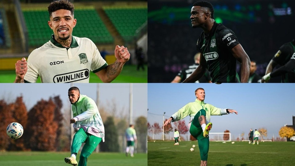    Игроки недоступные на матч. Фото: пресс-служба ФК "Краснодар"