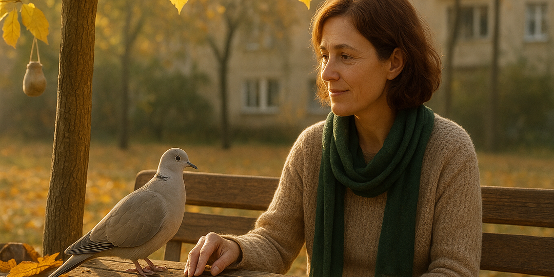 Женщина, дерево и голубь: как снова научиться говорить