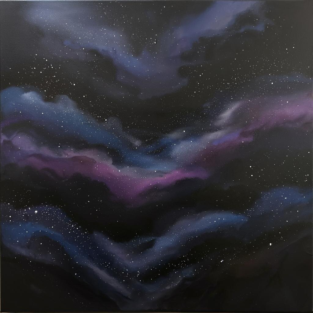 Черный цвет. Иллюстрация сгенерирована нейросетью