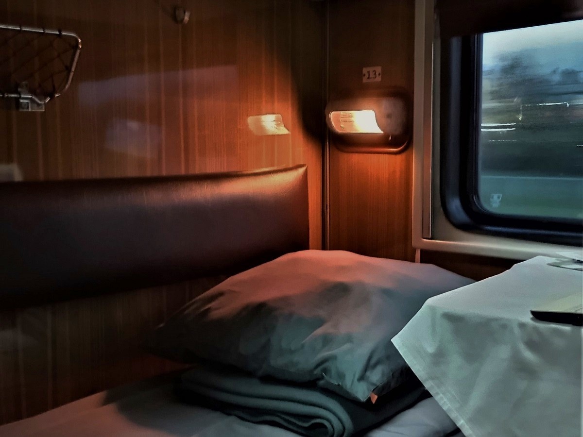 В купе. Фото автора.