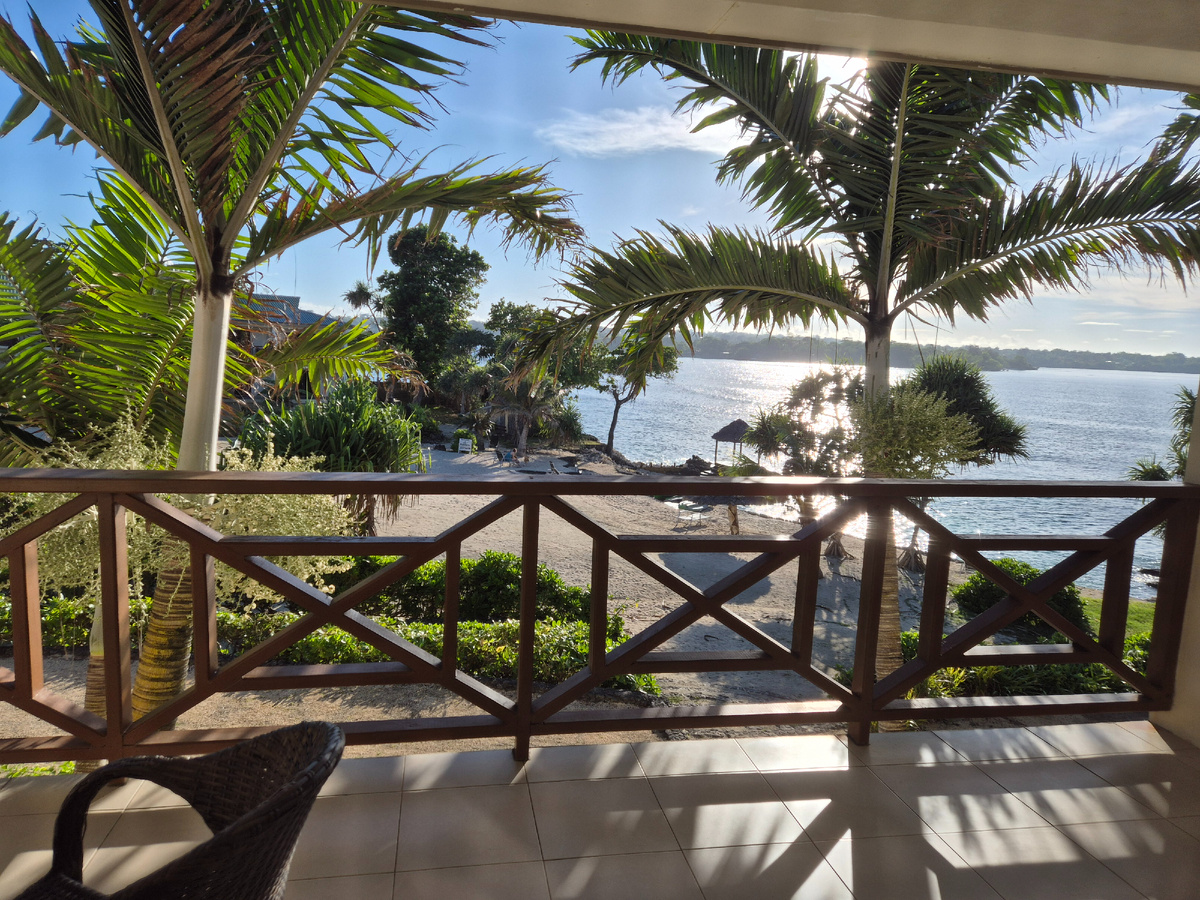 вид из номера отеля Насама, Вануату