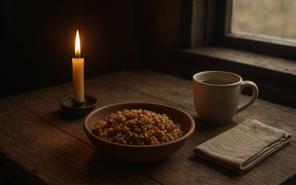  Кутья символизирует жизнь, возрождение и утешение для скорбящих. Фото: Нейросеть Chat GPT