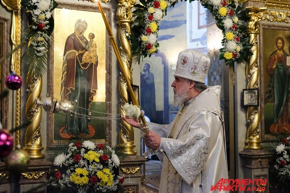    Праздник Рождества Христова в церкви. Фото: АиФ/ Виктор Михалёв