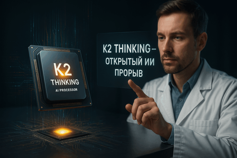    Китайский ИИ-прорыв: Moonshot AI представила модель K2 Thinking, превосходящую GPT-5 в производительности и открытости.