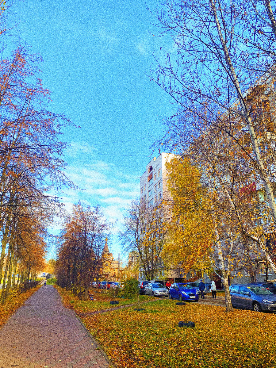 А осень была в этом году необычная))