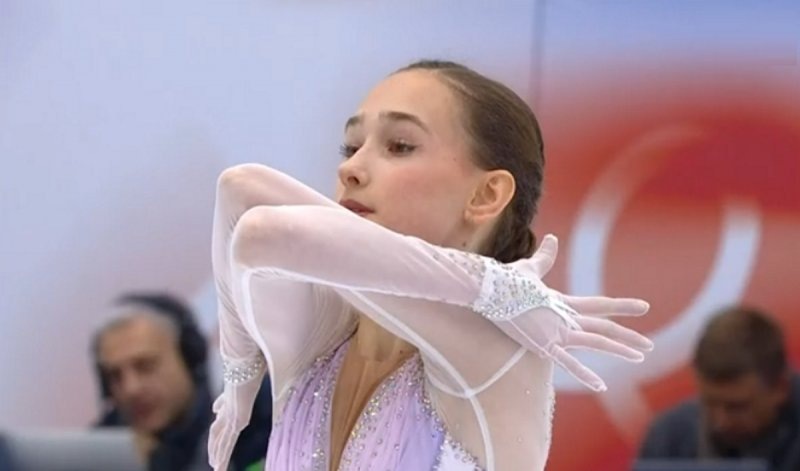    Дина Хуснутдинова. Скриншот с видео Первого канала