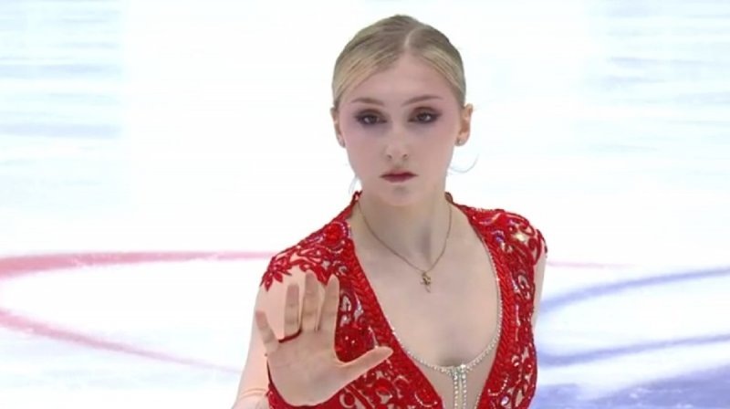    Софья Муравьёва. Скриншот с видео Первого канала