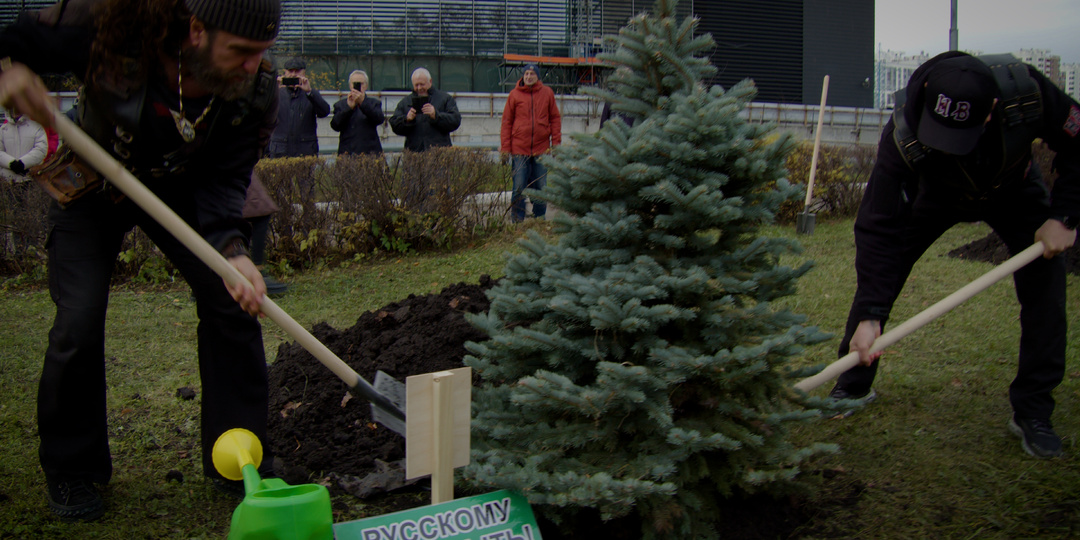 Открытие аллеи Славы в НПО Лавочкина
