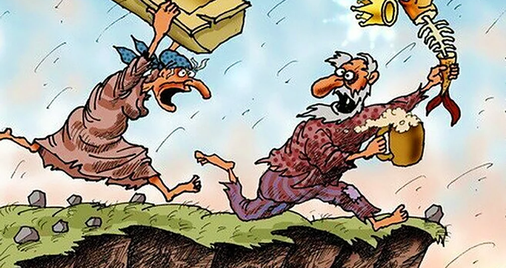 19 смешных карикатур про сказки от разных художников