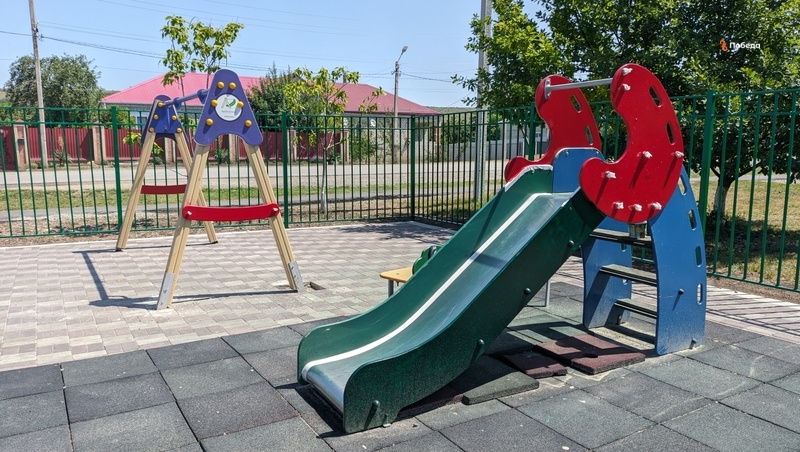    Среди проектов, которые планируют реализовать — территория около детской площадки в станице Григорополисской Фото: Дмитрий Ахмадуллин / / ИА «Победа26»