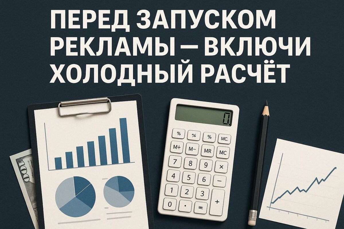Перед запуском рекламы — включи холодный расчёт 