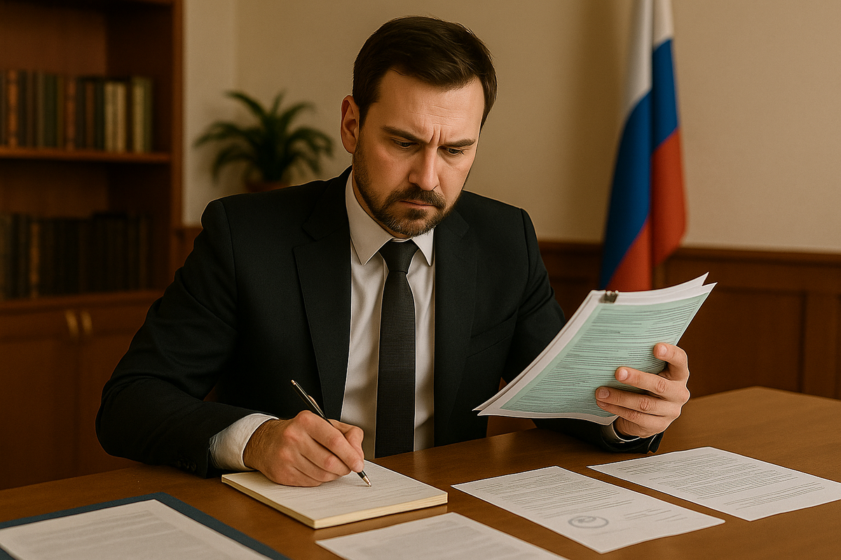 Адвокат проводит анализ уголовного дела