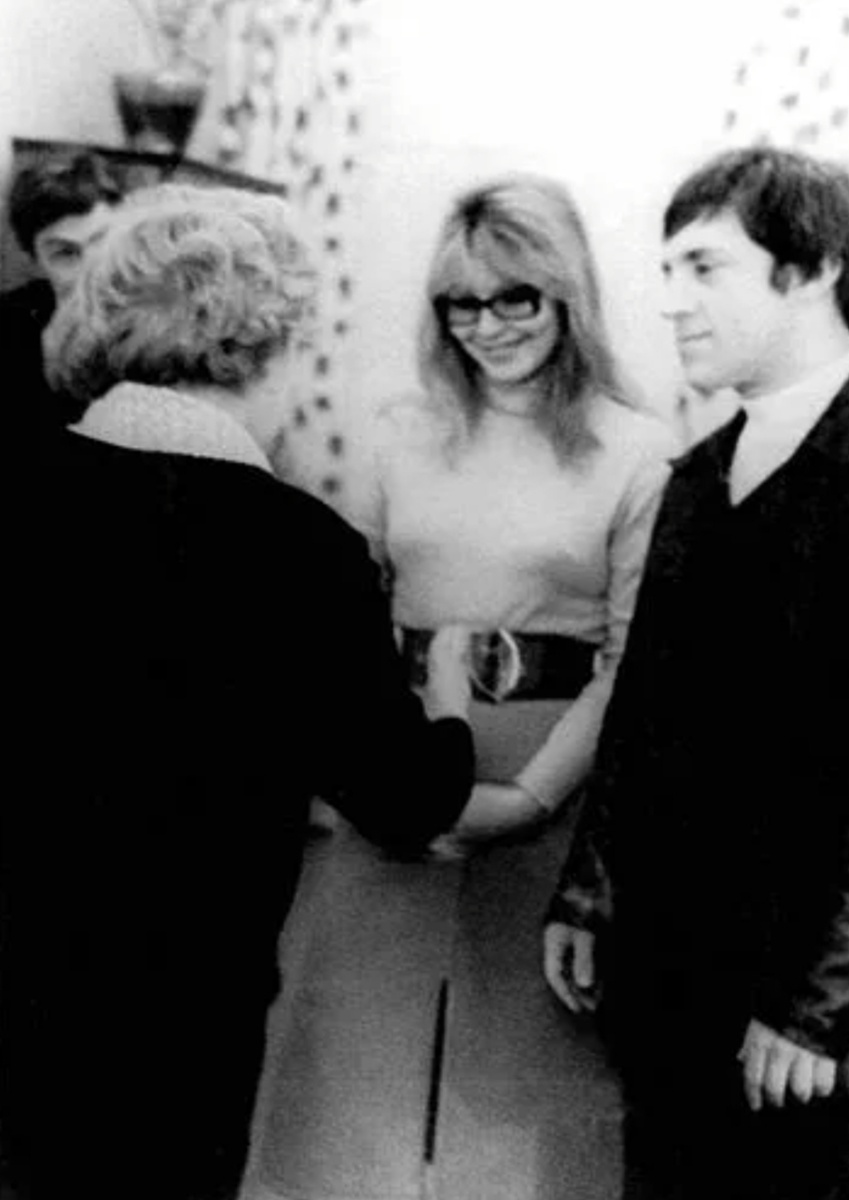 Свадьба Марина Влади и Владимира Высоцкого 1970г