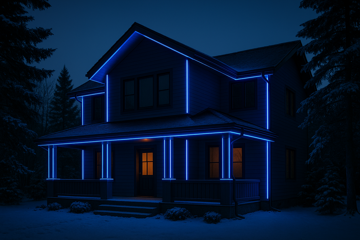 В северном городе свет — это часть уюта.