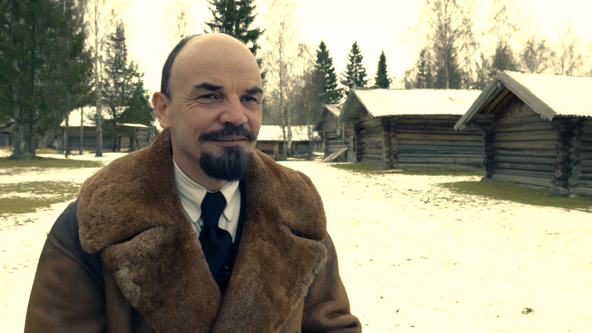 Ленин в ссылке (ИИ-генерация)