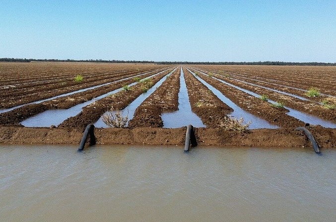 Засушливые регионы спасали поливом из каналов