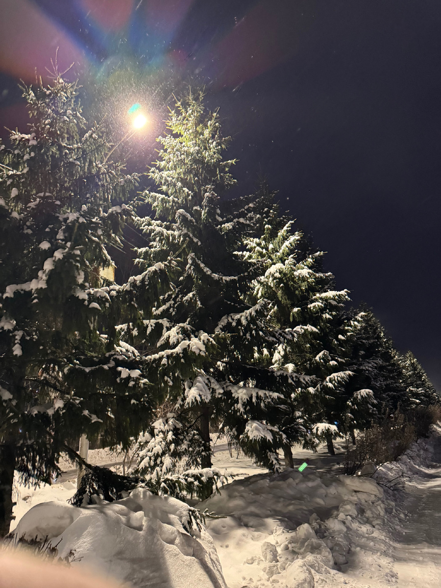 Утро Новосибирска. Сегодня. Картинка так и просится на акварель.