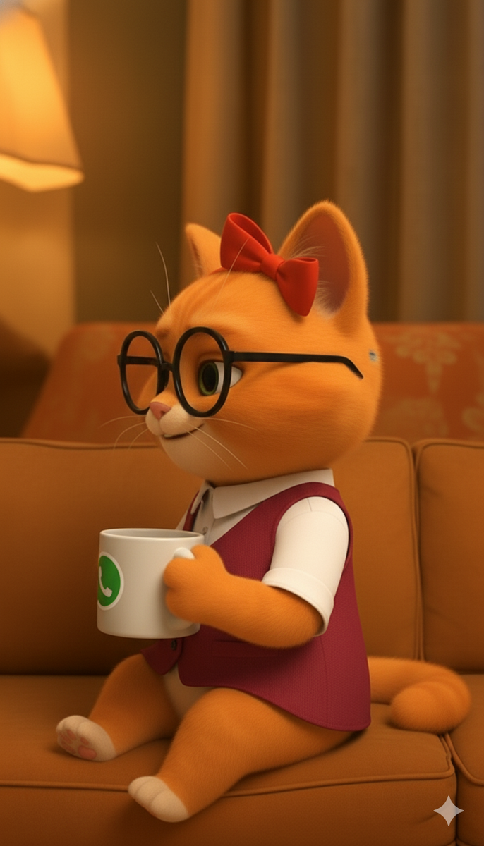 Рыжая кошка, созданная с помощью нейросети