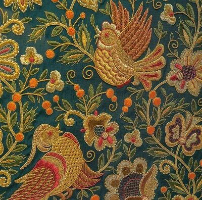 Торжокское золотое шитьё. Из открытых источников