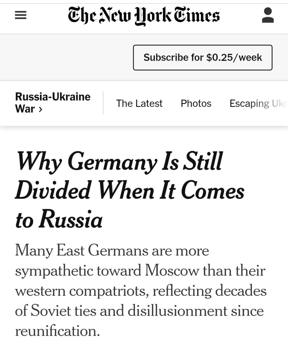 Почему Германия до сих пор разделена в вопросе о России