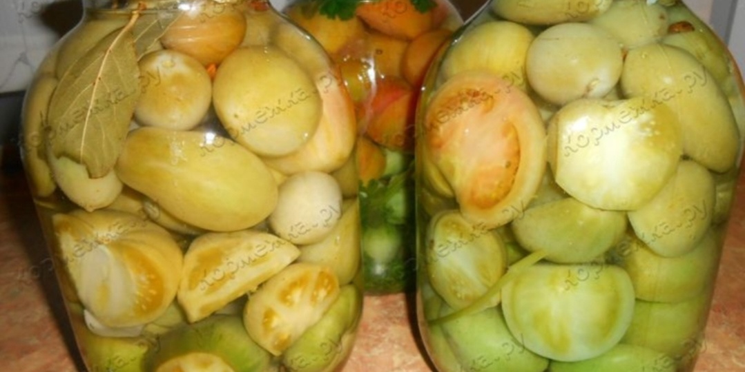Пошаговый рецепт восхитительных маринованных зеленых помидоров!