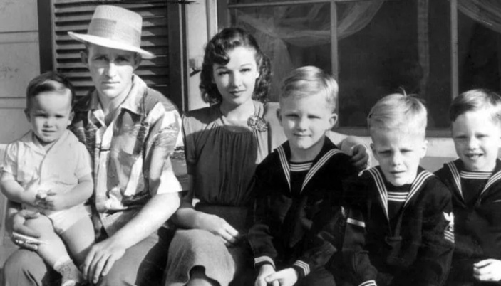 Семья Бинга Кросби и Дикси Ли