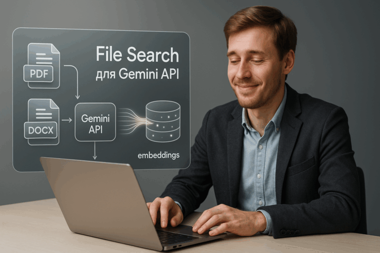    Google представил File Search для Gemini API,革новый инструмент, который оптимизирует работу RAG-систем и упрощает поиск информации.