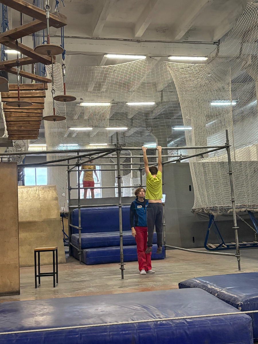 30 секунд на турнике