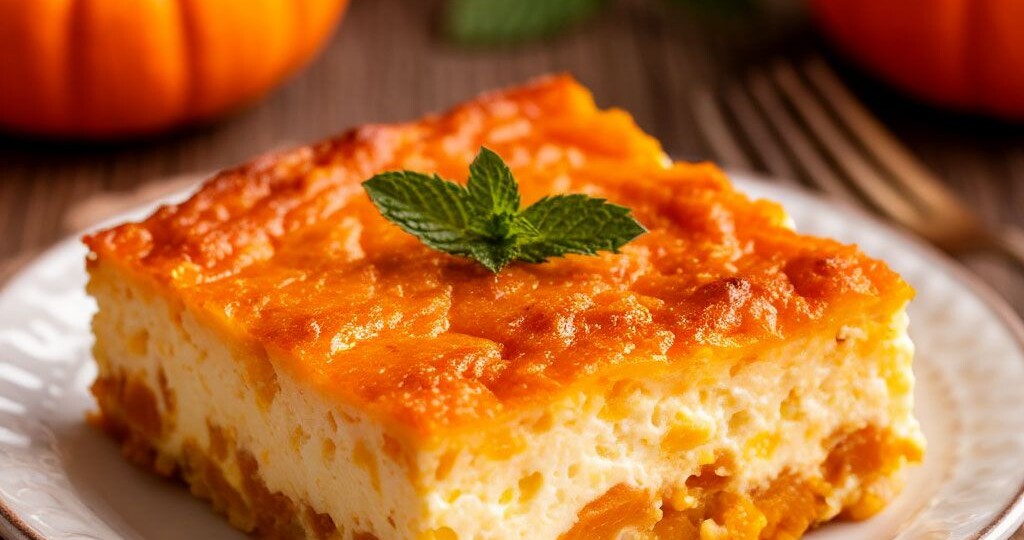 Запеканка из творога и тыквы: нежный завтрак с осенним настроением