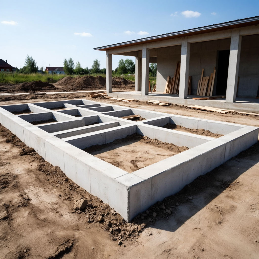 Фундамент ленточный