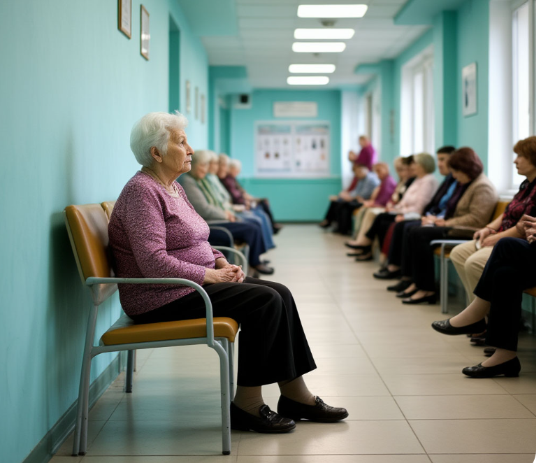 Очередь к врачу