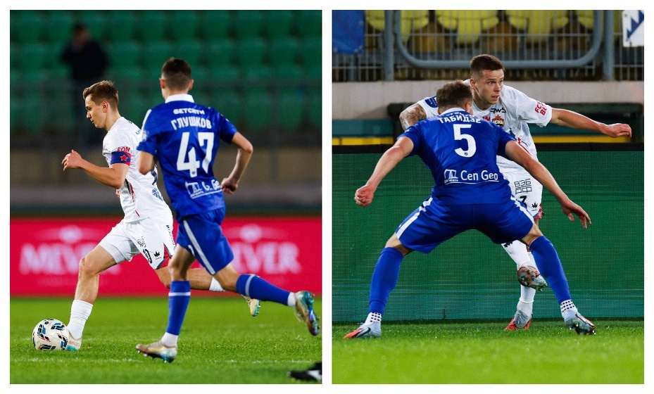    ЦСКА обыграл "Динамо" Мх в РПЛ. Фото: коллаж