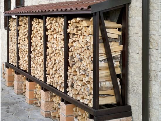 Пример дровницы из Интернета