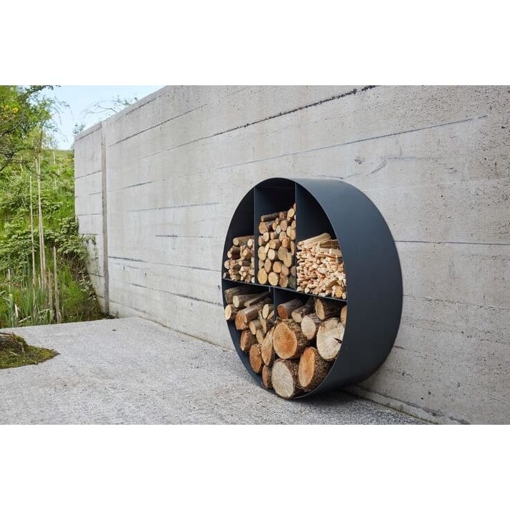 Дровница пристенная собственного производства компании ТОРИЭЛЬ-КОСТЕР