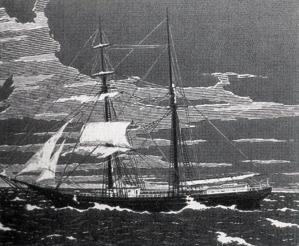 Бригантина «Mary Celeste», найденная пустой посреди Атлантики в 1872 году. Начало легенды.