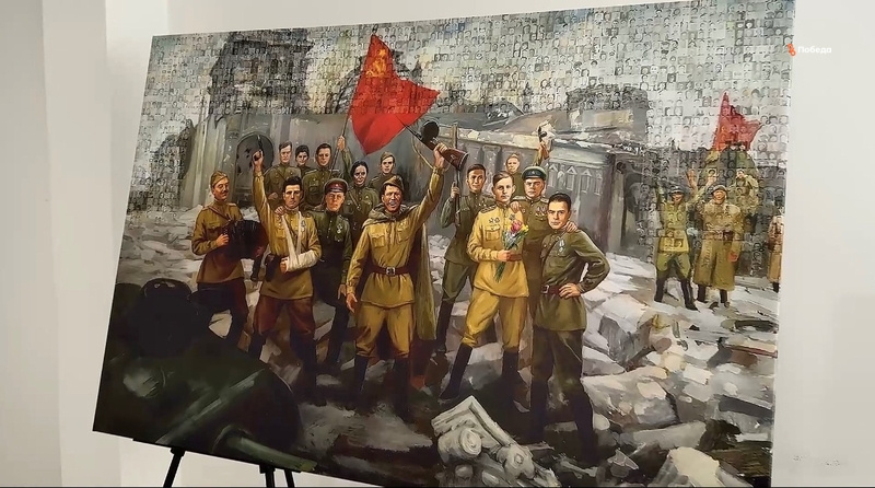    Картина художника Алексея Крюкова Фото: Максим Семашко / / ИА «Победа26»