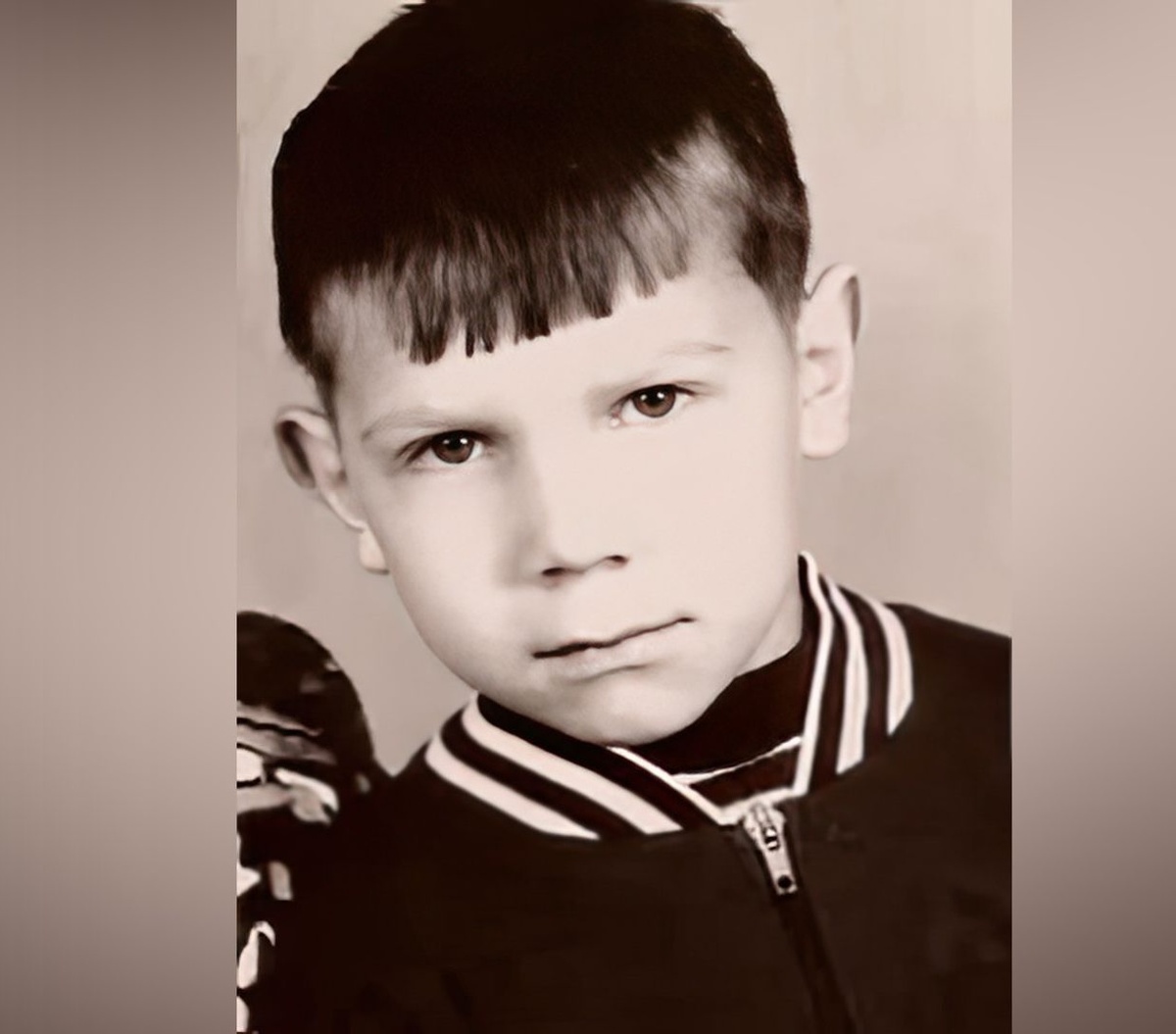 Сергей Угрюмов в детстве