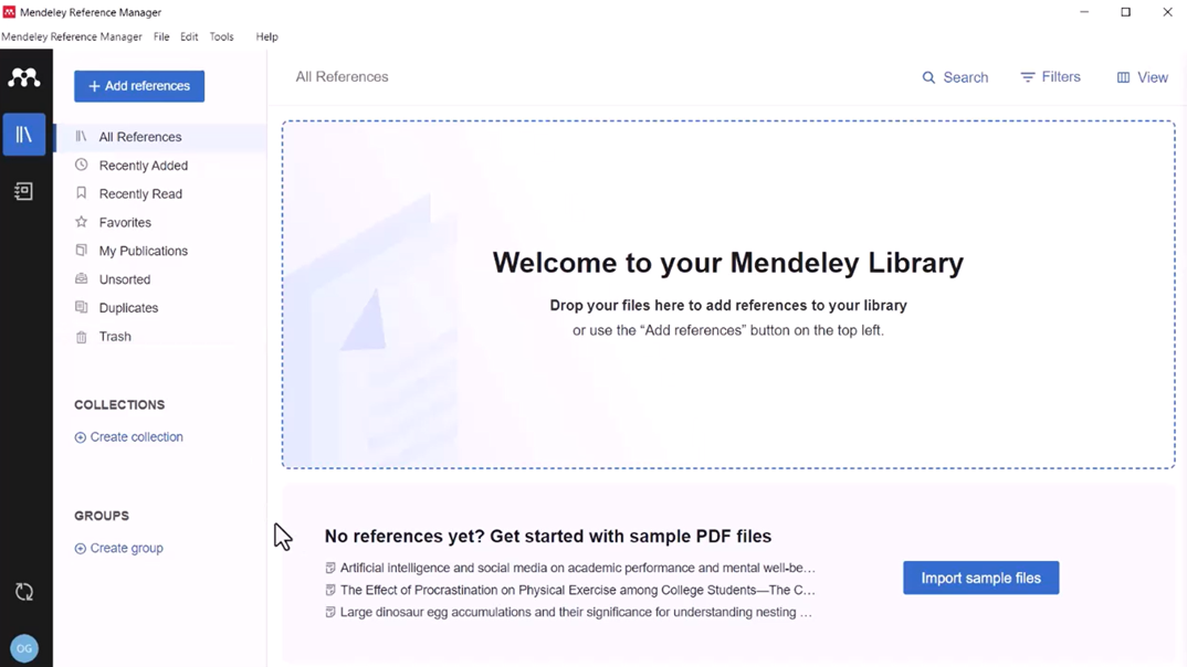 Mendeley Reference Manager