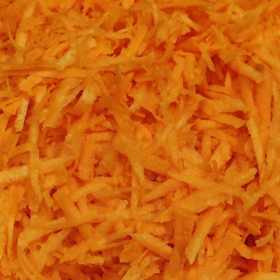 Тертая морковь