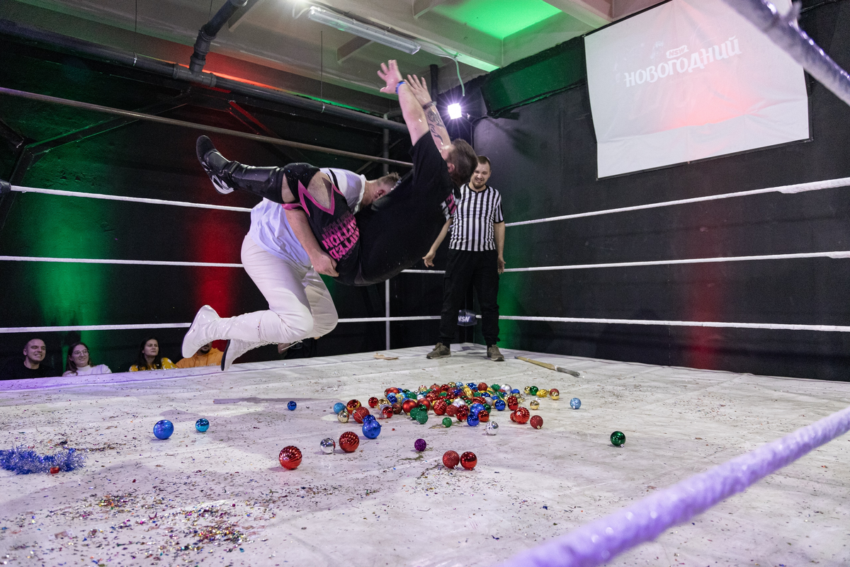 Последний матч Сергея Шипилова в должности главного рефери NSW, шоу Новогодний Шторм 29.12.24