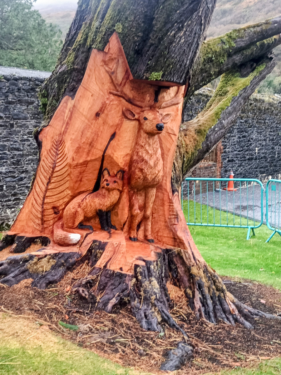 Викторианский сад усадьбы - аббатства Kylemore.Графство Galway.Ирландия. Фото автора 