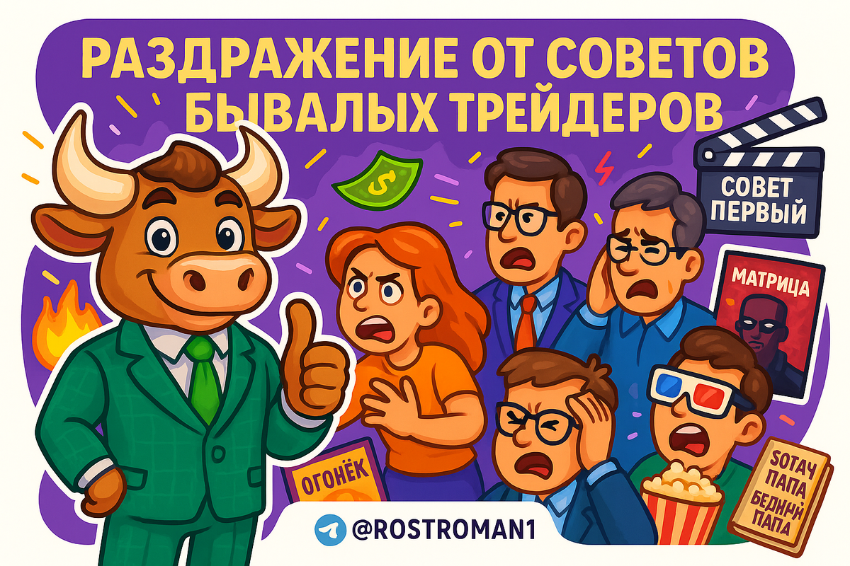    Раздражение от советов трейдеров: 7 ошибок, из-за которых новички сливают депозит РоСТ | Роман о Системном Трейдинге
