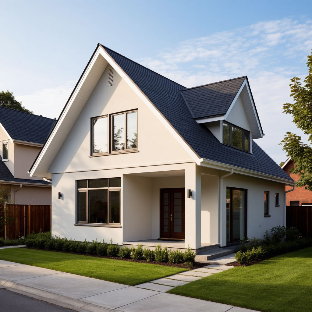 Дом со сложной кровлей 