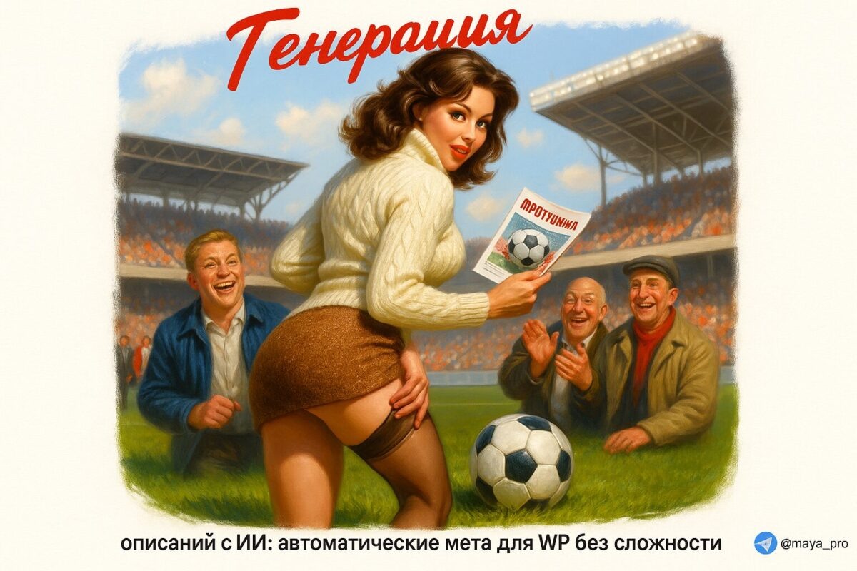    Автоматическая генерация мета для WP с помощью ИИ Артур Хорошев