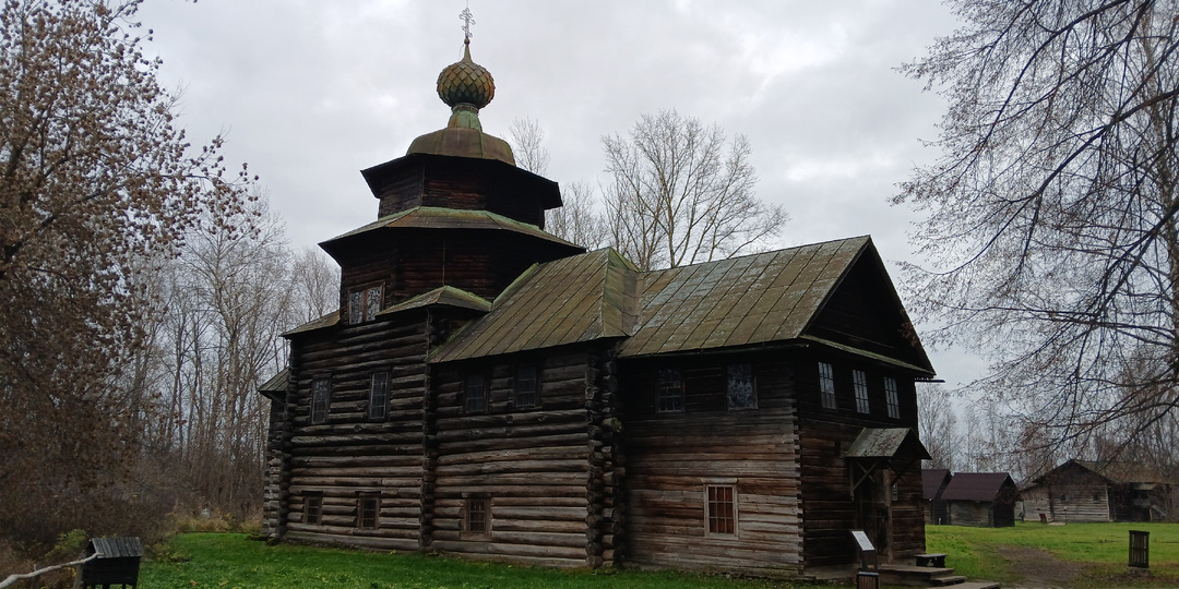 ПЕРЕВЕЗЁННЫЙ ХРАМ. Церковь Ильи пророка с. Верхний Березовец, Солигаличский район, Костромская область